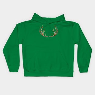 Abstract Antlers Kids Hoodie